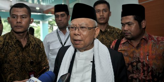 Ogah Minta Maaf, Ma'ruf Amin Sebut Ucapan Budek dan Buta Dipolitisasi