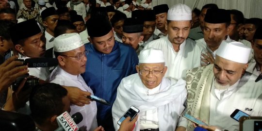 Menantu Jokowi Hadiri Maulid Nabi di Rumah Ma'ruf Amin