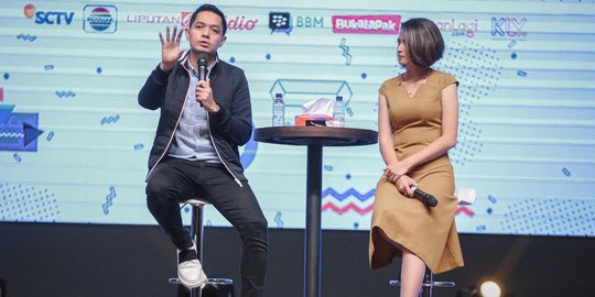 Dude Herlino Berbagi Kisah di EGTC 2018 Surabaya