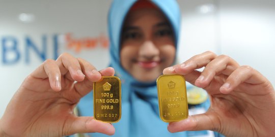 Harga Emas Dibuka Melemah Tipis Rp 1.000 Menjadi Rp 657.000 Per Gram