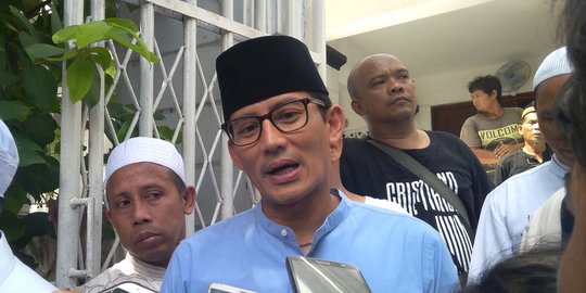 Sandiaga Ngaku Komunikasi Dengan SBY dan AHY Lancar