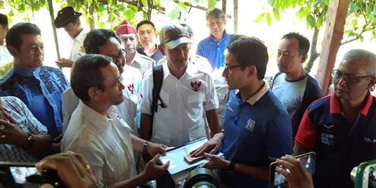 Sandiaga Dapat Sumbangan Dana Kampanye Rp 10 Juta Saat Makan Soto di Sleman