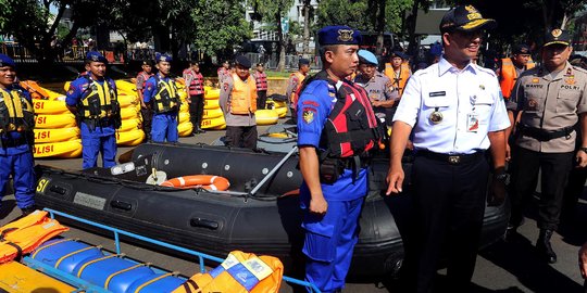 Anies Ungkap Strategi Penanganan Banjir di Jakarta