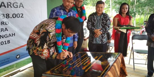 BBM Satu Harga, SPBU Kompak di Kecamatan Gunung Purei Diresmikan