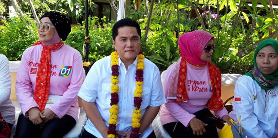 Erick Thohir: Ibu-ibu Susah Dipolitisir