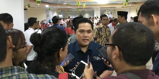 Erick Thohir: Saya Mundur dari Timses Kalau Jokowi jadi Raja