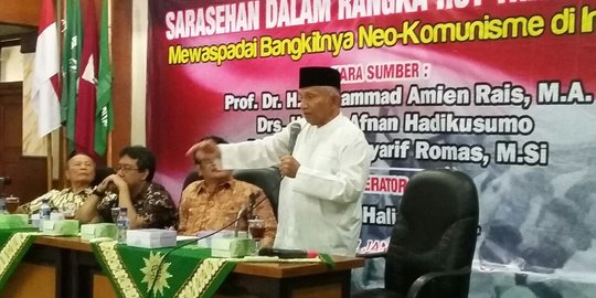 Timses Jokowi: Sikap Amien Rais Turunkan Elektabilitas Prabowo-Sandi di Muhammadiyah