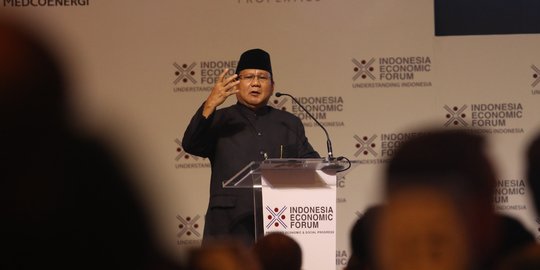 Prabowo Jadi Pembicara di Indonesia Ekonomi Forum 2018