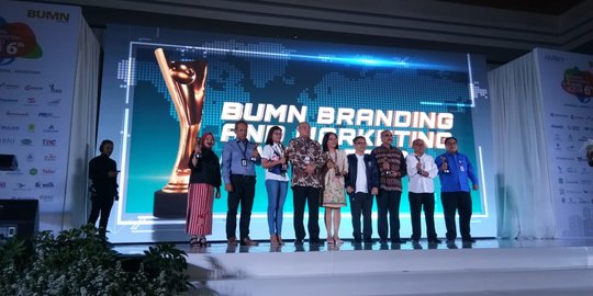 Deretan Perusahaan Pelat Merah Sabet Penghargaan di BUMN Branding & Marketing Award