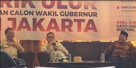 Ketua DPRD Minta Kursi Kosong Wagub DKI Diisi Januari 2019