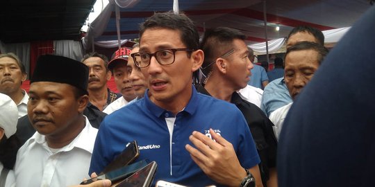 Sandiaga Uno Soal Revisi DNI: Pertanda Kepanikan Pemerintah Karena Ekonomi Demam