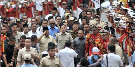 Melihat Suasana Pembekalan Relawan Prabowo-Sandiaga di Istora Senayan