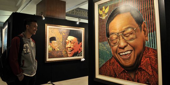 Mengenang Gus Dur dalam Pameran Lukis 