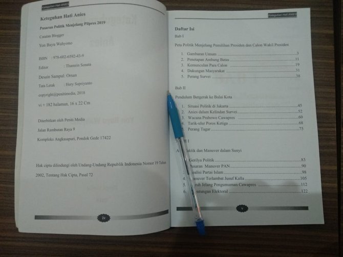 buku yon bayu wahyono keteguhan hati anies