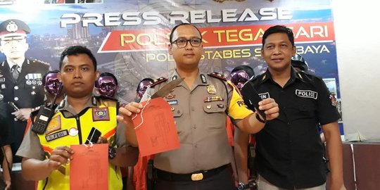 Komplotan Jambret Cilik di Surabaya Diringkus Polisi