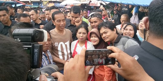Dari Lampung, Jokowi dan Iriana Kunjungi Palembang