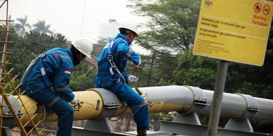 PGN Alirkan Gas Perdana di Jaringan Pipa Transmisi Duri-Dumai