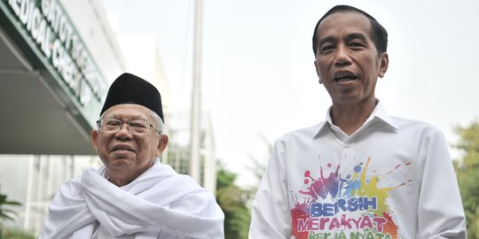 Ada Jokowi, Ma'ruf Amin Optimis Gaet Suara Milenial