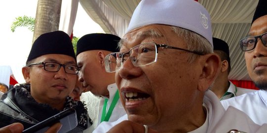 Ma'ruf Amin: Jika Jokowi Menang Akan Kami Wariskan Negara yang Maju Ini