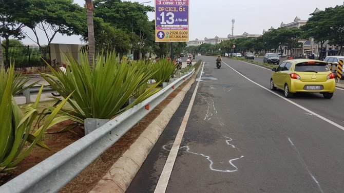 kecelakaan pikap di tangerang