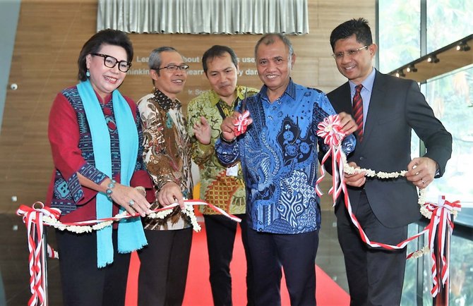 peresmian gedung anti corruption learning center kpk