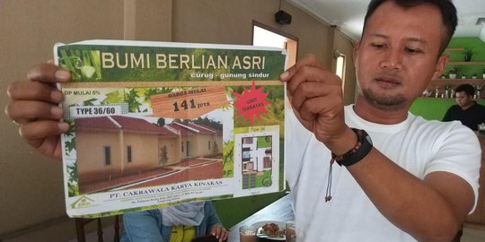 Puluhan Warga Tertipu Pengembang Rumah Murah Kawasan Gunung Sindur