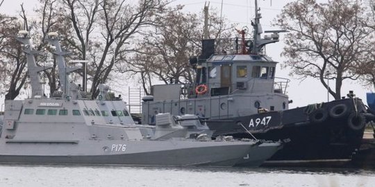 Rusia Sita Tiga Kapal Ukraina di Laut Hitam