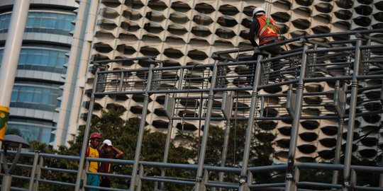 3 JPO di Sepanjang Jalan Jenderal Sudirman Akan Difasilitasi Lift dan CCTV