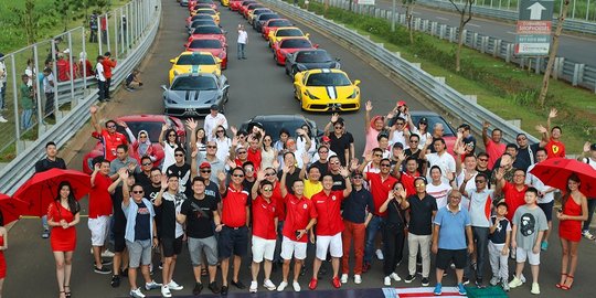 Ferrari Track Day: Menjajal Super Car di Sirkuit Temporer BSD City