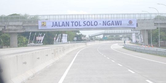 Penampakan Tol Sragen-Ngawi Usai Diresmikan Jokowi