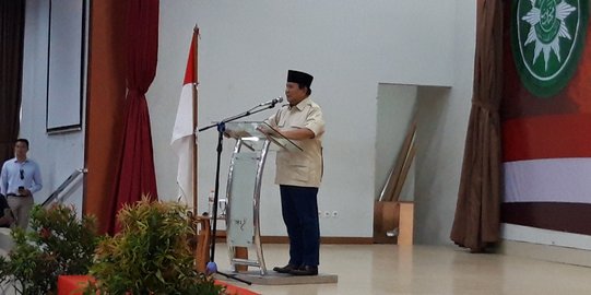 Batal Hadiri Muktamar Pemuda Muhammadiyah, Prabowo Penuhi Undangan Amien Rais