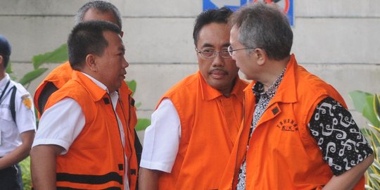 Wajah-wajah Tersangka Anggota DPRD Kota Malang yang Terlibat Kasus Suap