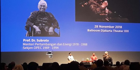 Mantan Menteri Energi Era Soeharto Beberkan Tantangan Indonesia ke Depan