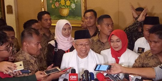 Ma'ruf Amin: Islam dan Kebangsaan Tak Bisa Dipertentangkan