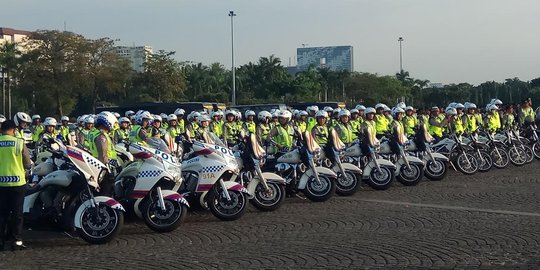 2.700 Personel Brimob Disiapkan Amankan Aksi Damai Alumni 212