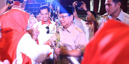 Prabowo Mau Bikin Saluran TV Sendiri