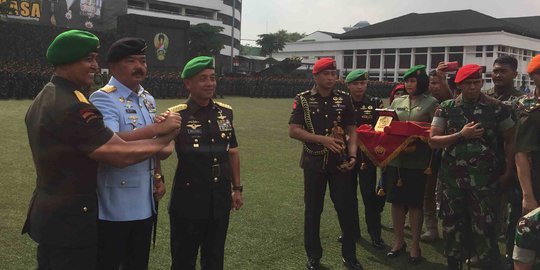 Sertijab Kasad, Panglima TNI Sampaikan 4 Pesan untuk Jenderal Andika Perkasa