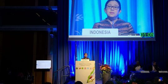 Pidato di Forum IAEA, Menko Puan Beberkan Manfaat Nuklir untuk Korban Tsunami Palu