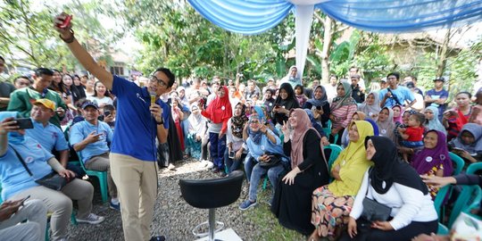 Sandiaga Uno Temui Perajin di Bogor: Saya Tidak Mau Berjarak dengan Masyarakat