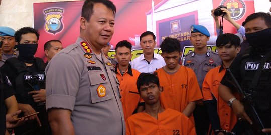 Tangan Mahasiswa di Makassar Ditebas Begal, Polisi Bekuk 2 Pelaku