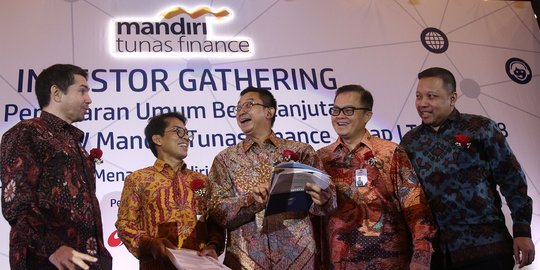 Mandiri Tunas Finance Targetkan Rp 1 Triliun Lewat Penawaran Obligasi