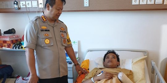 Tangan Seorang Mahasiswa Korban Begal di Makassar Cacat Seumur Hidup