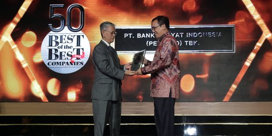 BRI Raih Penghargaan Best of the Best dari Forbes