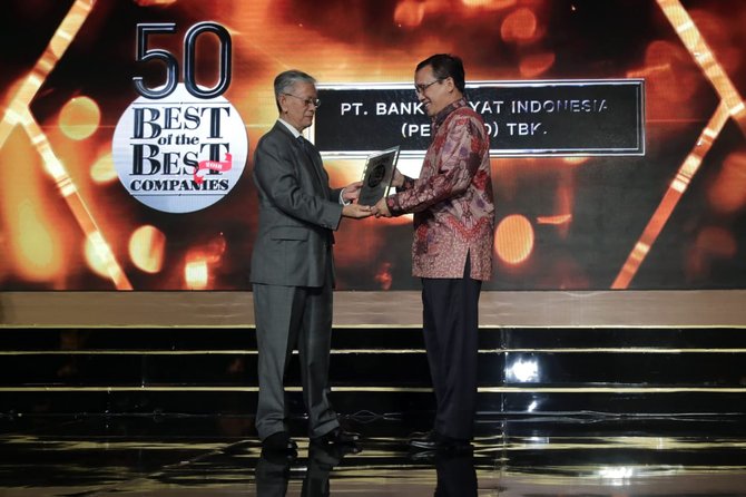 bri raih penghargaan best of the best dari forbes