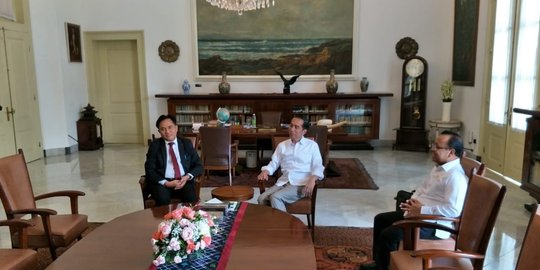 Bertemu Yusril, Jokowi Mengaku Bahas soal Tata Negara
