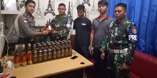 Puluhan Botol Miras Asal Malaysia Hendak Diselundupkan Lewat Pelabuhan Nunukan