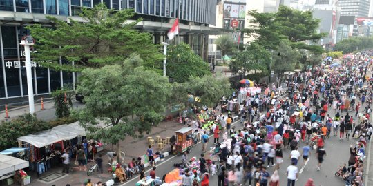 Reuni 212 di Monas, 'Car Free Day' Hanya dari Bundaran Senayan Hingga Jl Sudirman