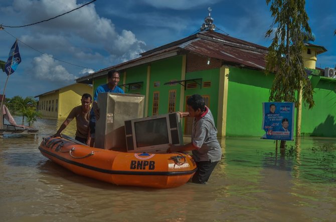 banjir di riau