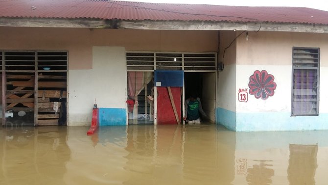 banjir di riau