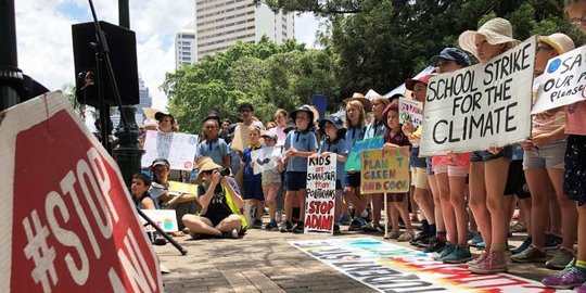 Ribuan Siswa di Australia Bolos Sekolah Demi Ikut Unjuk Rasa Perubahan Iklim